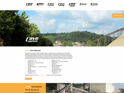 cavequarries.com snapshot
