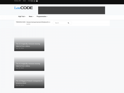 letecode.com snapshot