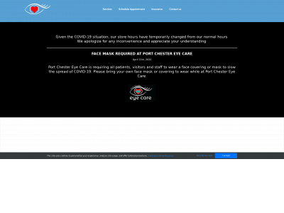 www.portchestereyecare.com snapshot