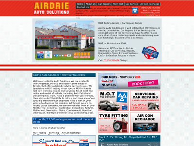 airdrieautosolutions.com snapshot