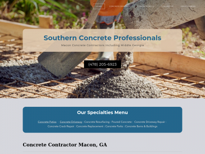 www.southernconcretepros.com snapshot