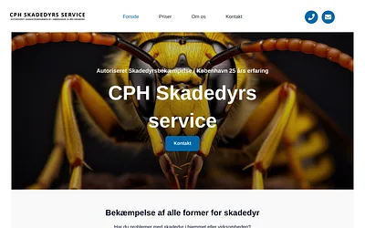 cphskadedyrsservice.dk snapshot