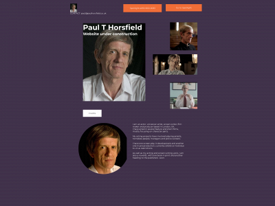 paulhorsfield.co.uk snapshot
