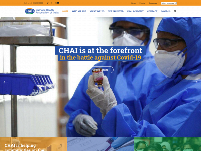 chai-india.org snapshot