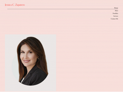jessicazapatero.com snapshot