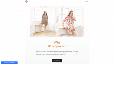 jdsleepwear.weebly.com snapshot