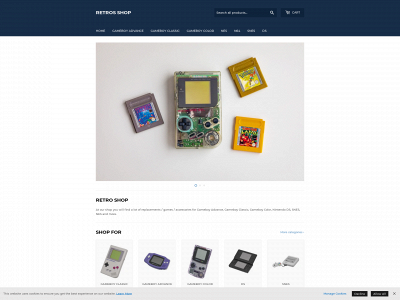 retros.shop snapshot