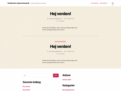 nordkystens-hypnoseterapi.dk snapshot