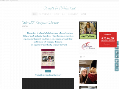 strengthinaheartbeat.com snapshot