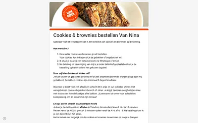 van-nina.nl snapshot