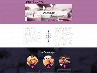 klinikpetite.dk snapshot
