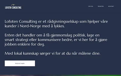 lofoten-consulting.no snapshot