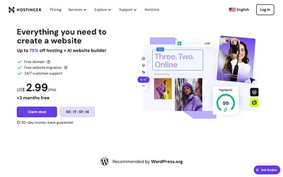 hostinger.com snapshot