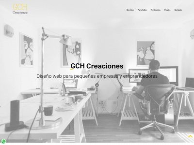 gchcreaciones.com snapshot