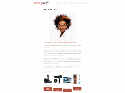 cortarelpelo.com snapshot