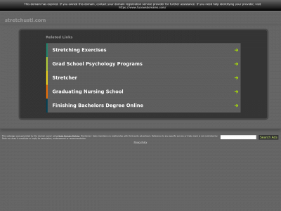 stretchustl.com snapshot