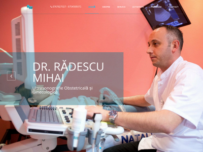 www.radescumihaiobstetricaginecologie.ro snapshot