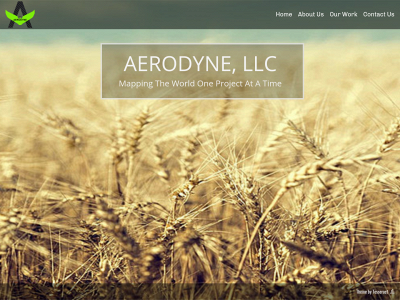 aerodyneuav.com snapshot