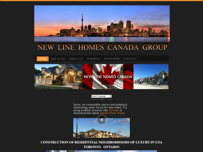 www.newlinehomescanada.com snapshot