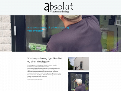 absolut-vinduespudsning.dk snapshot