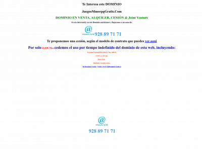 juegosmmorpggratis.com snapshot