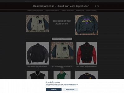 baseballjackor.se snapshot