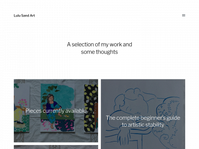 lulusandart.com snapshot