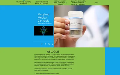 marylandmedicalcannibis.com snapshot