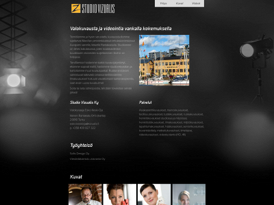 vizualis.fi snapshot