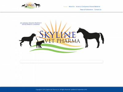 skylinevetpharma.com snapshot