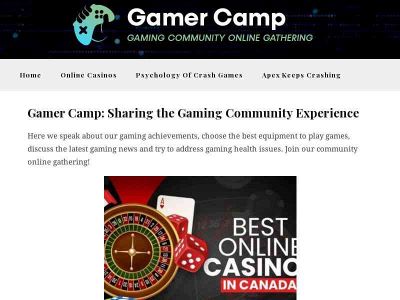 gamercamp.ca snapshot