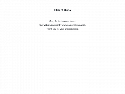 etchofclass.com snapshot