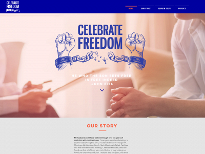 celebratefreedomnow.org snapshot