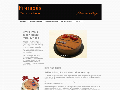 francoisbakkerij.be snapshot