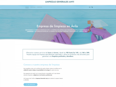 www.limpiezasgeneralesanyi.es snapshot