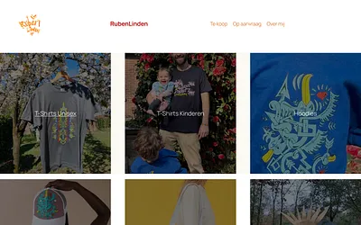 rubenlinden.com snapshot