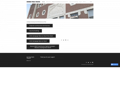 www.corningpublictheater.org snapshot