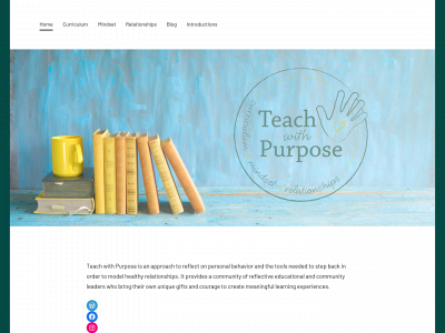 teachwithpurpose.org snapshot