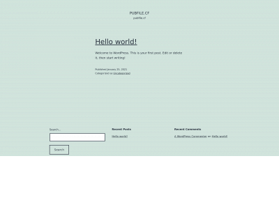 pubfile.cf snapshot