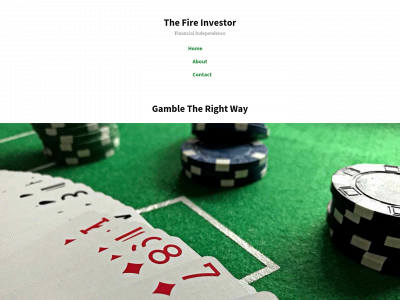 thefireinvestor.com snapshot