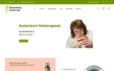 sarpsborgfotterapi.no snapshot
