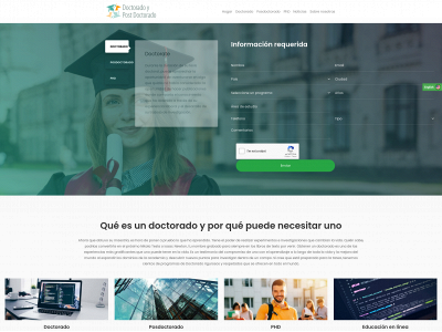doctoradoypostdoctorado.com snapshot