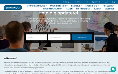 sprogklar.dk snapshot
