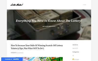 lottomatic.weebly.com snapshot