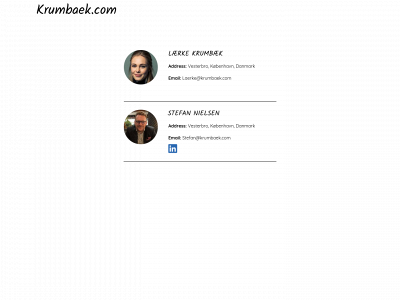 krumbaek.com snapshot