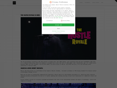marcusjohnhenrybrown.com snapshot
