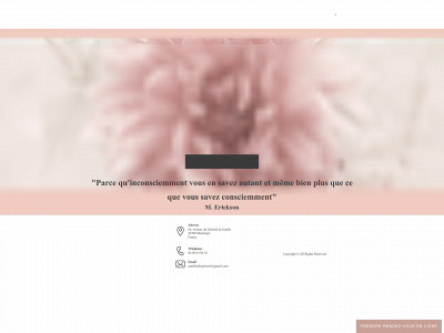 sandrinehypnose.com snapshot