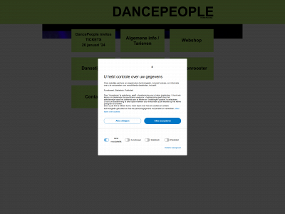 dancepeople.be snapshot