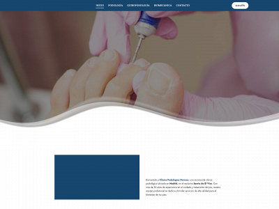 www.clinicapodologicahermes.com snapshot