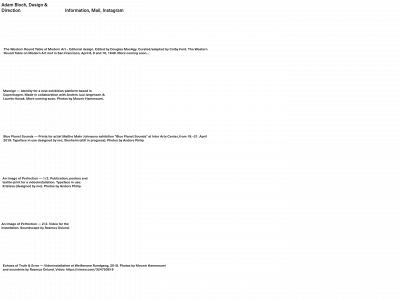 adambloch.dk snapshot